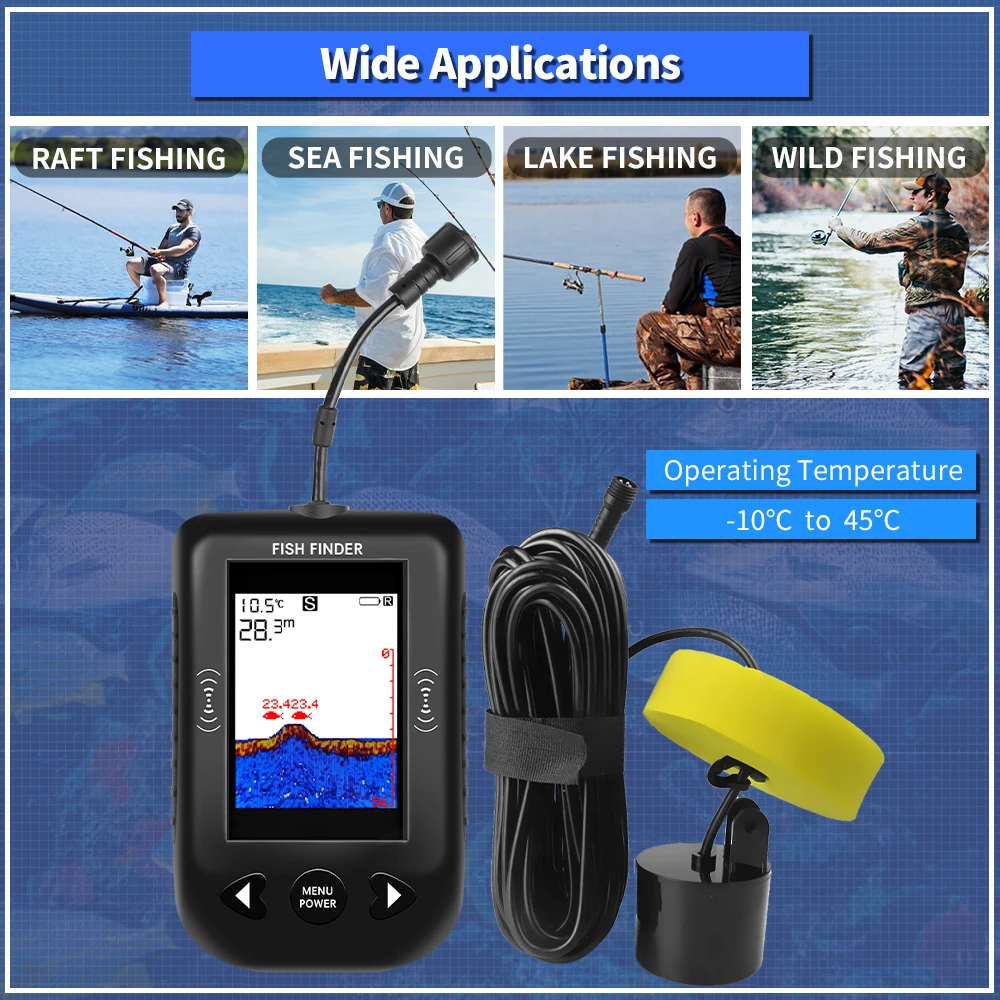 Ecoscandaglio Portatile Erchan - Fishing Depth Finder recensione e prezzo