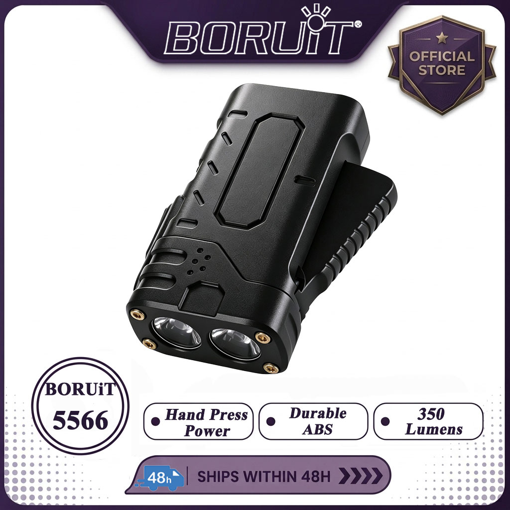 BORUIiT Torcia LED EDC a Manov - Fishing Light recensione e prezzo